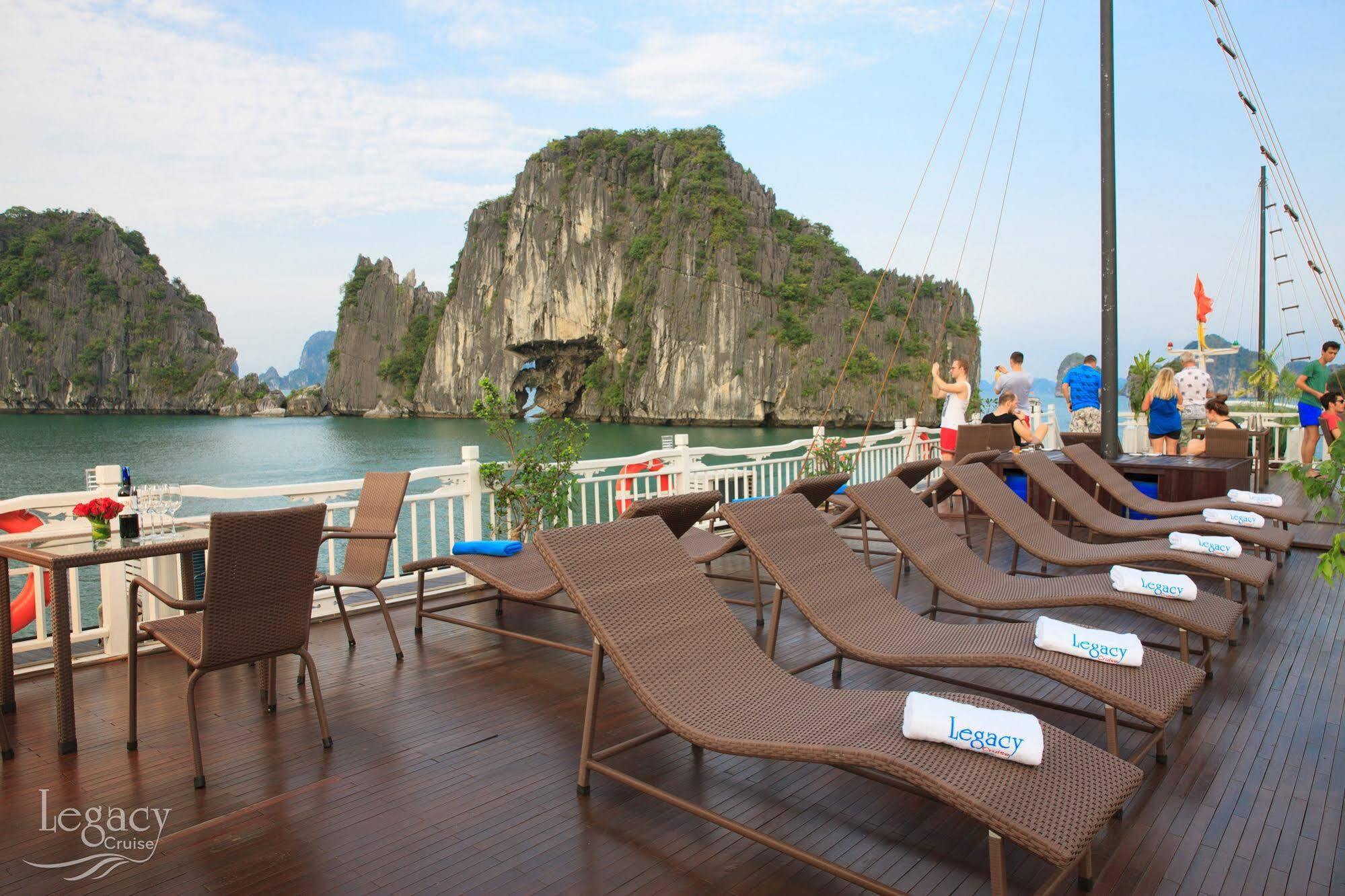 Hotel Legacy Cruise Hạ Long Exterior foto
